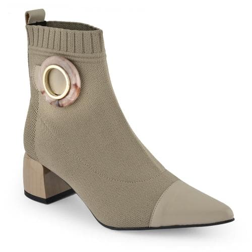 Comprar botín de Licra Gosford II Taupe calzado exclusivo para mujer valladolid