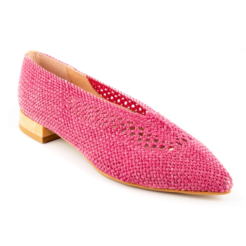 Zapato Rafia Haiti II Fucsia Zapatería Paparazzo